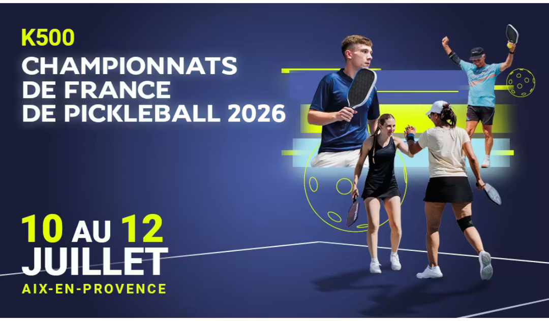 Les championnats de France de pickleball, grande première, rendez-vous en juillet !