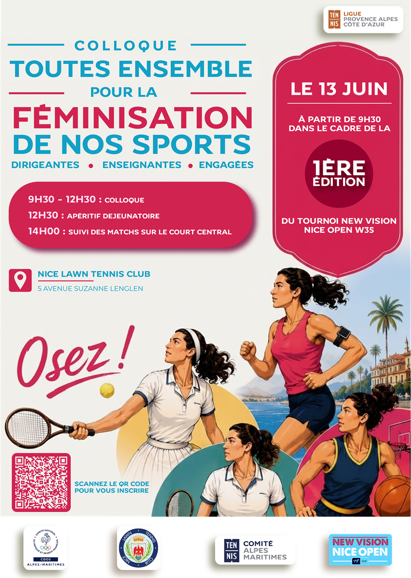 Colloque "Toutes ensemble pour la féminisation de nos sports