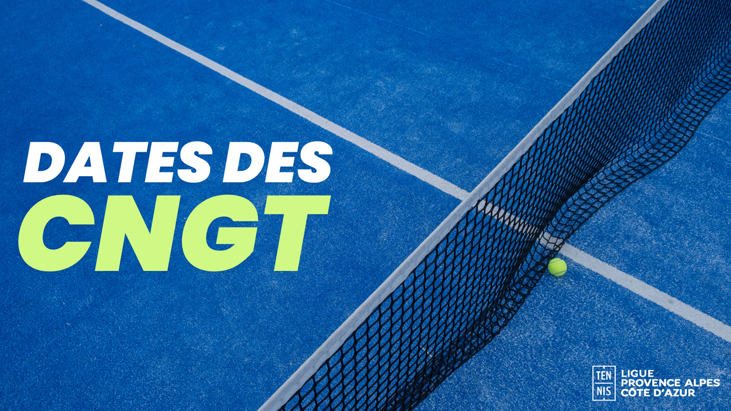 DATES DES CNGT 2025/2026