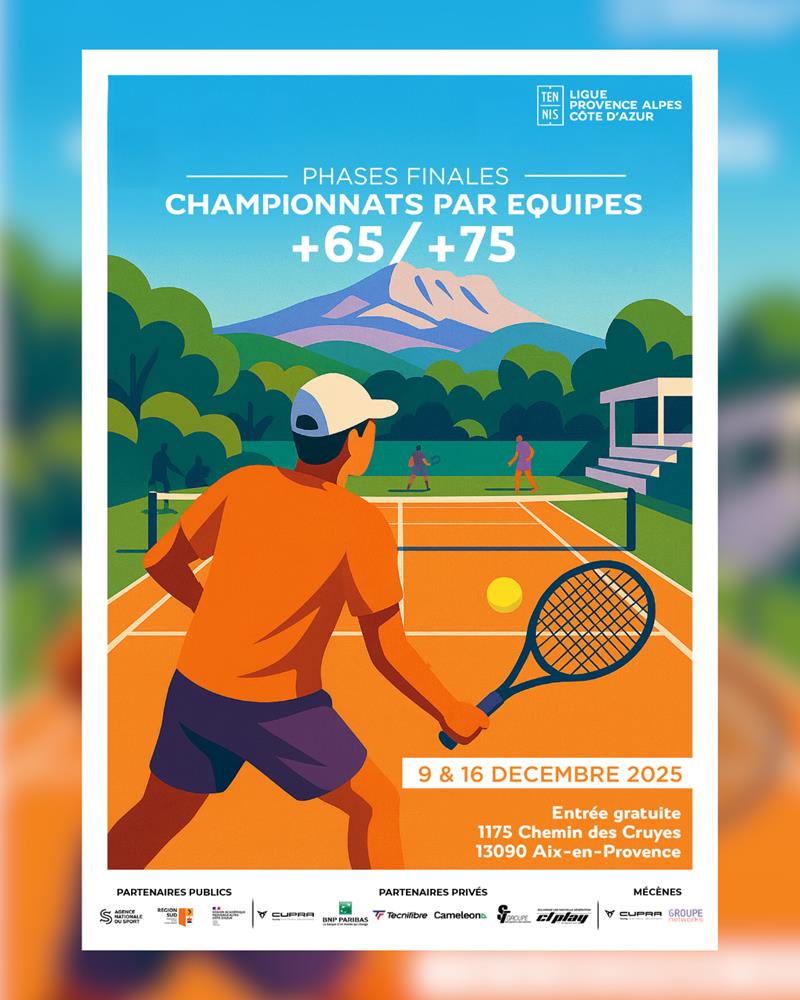 CHAMPIONNATS PAR EQUIPES - SENIORS PLUS (+65/+75) 🔥