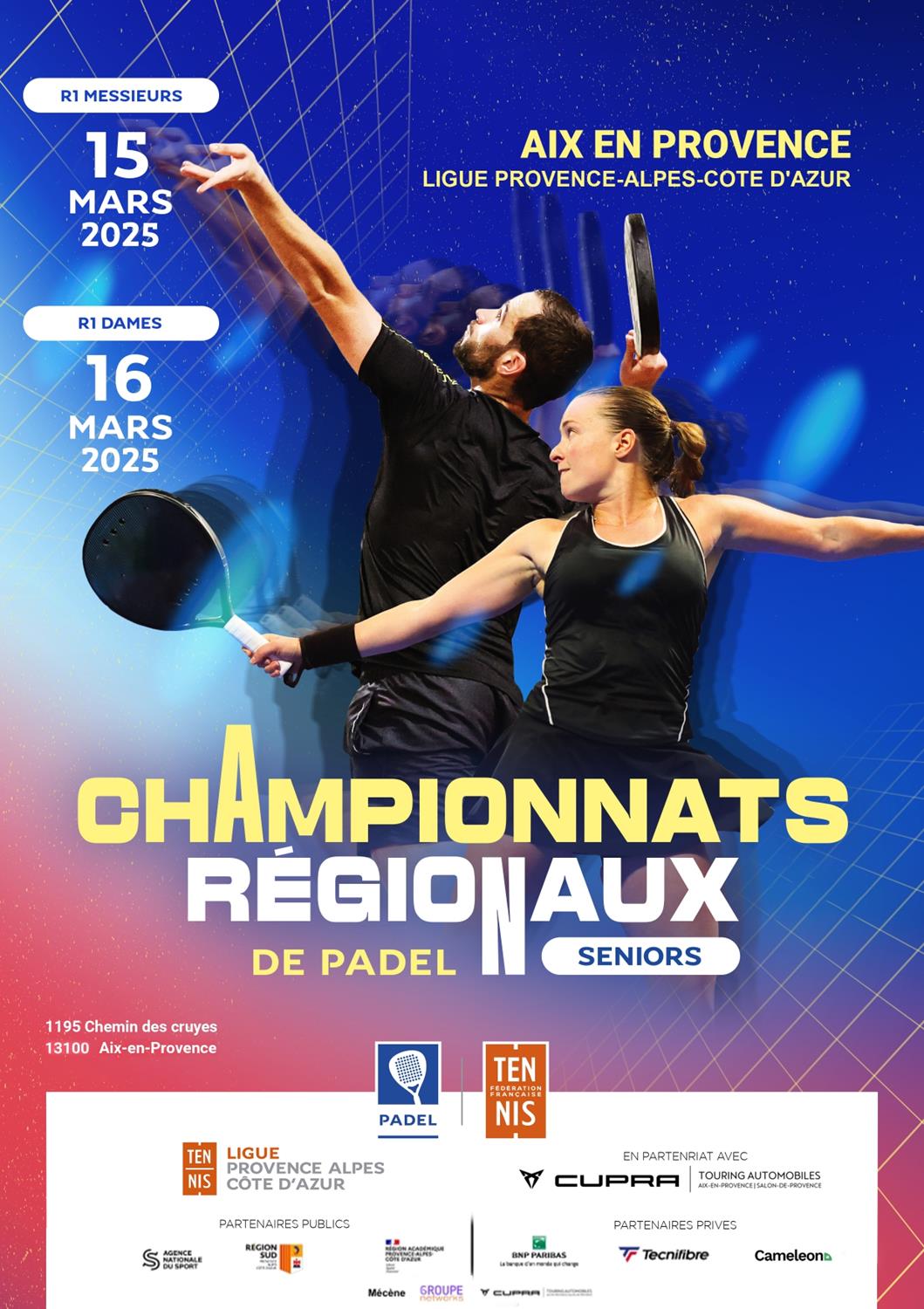 Finale championnats par équipes de Padel